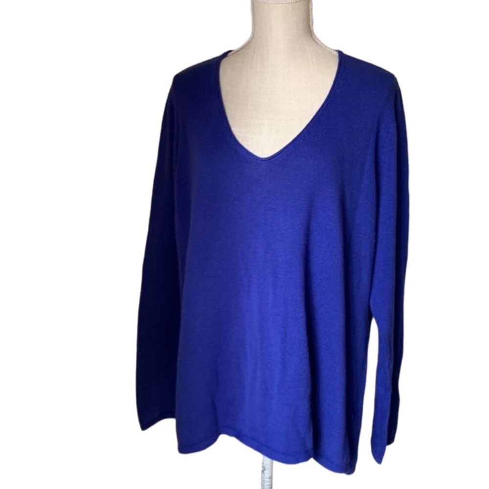 OLD NAVY Ultra Violet V-Neck sweater Size XXL